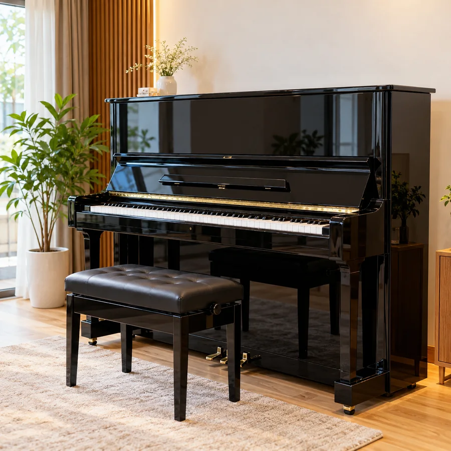 Piano cơ Kawai KU-1B nhập Nhật