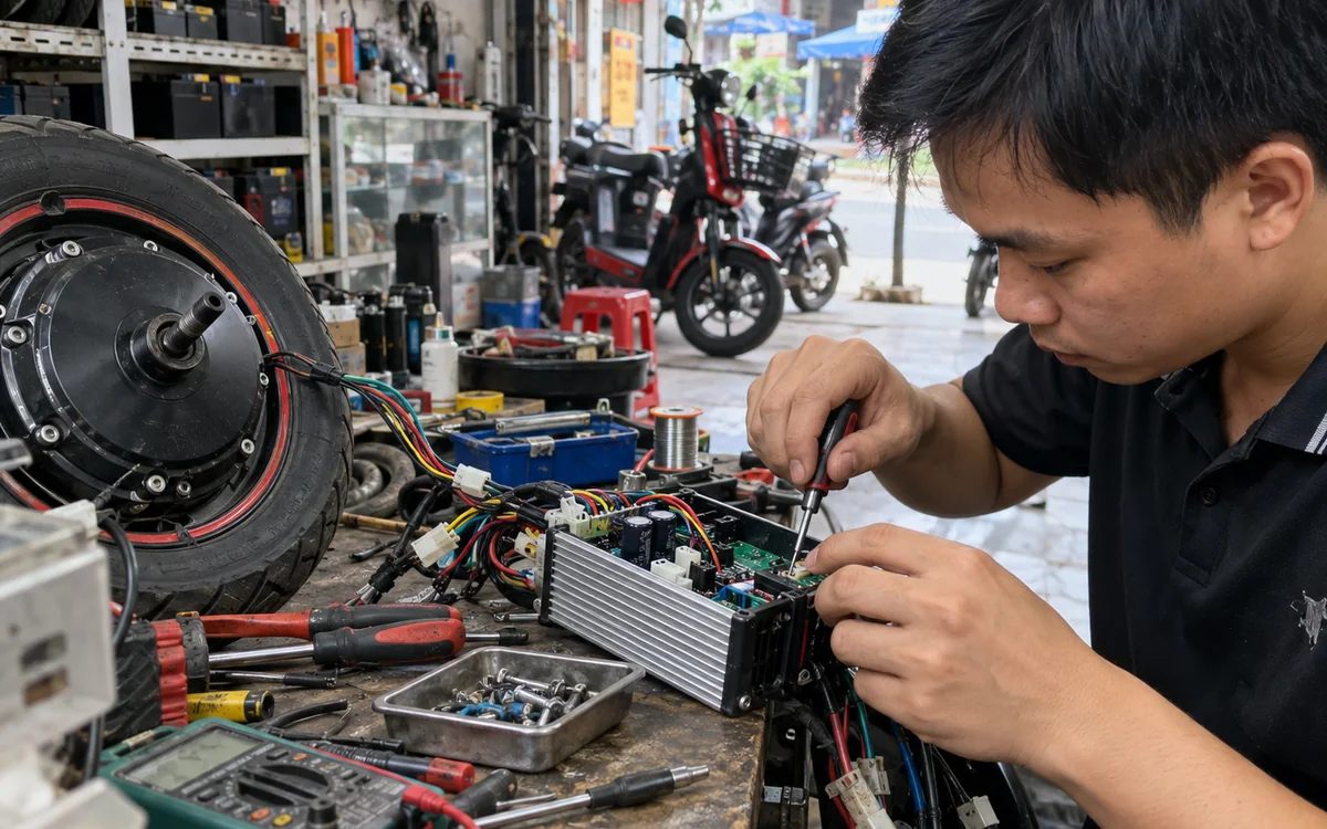 Bảo dưỡng động cơ và IC điều khiển đúng cách